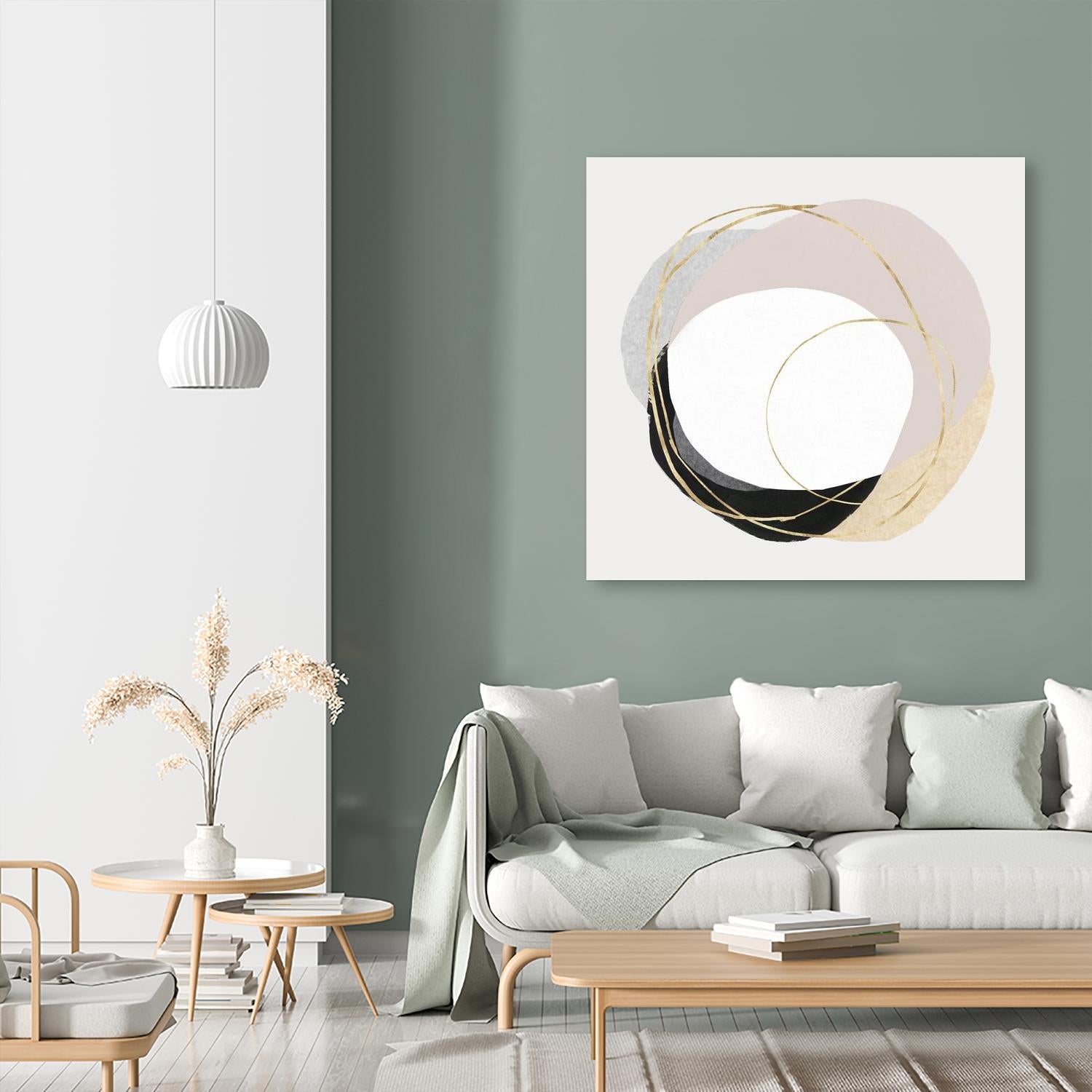 Ring of Gold II by PI Studio on GIANT ART - gold abstract abstract
