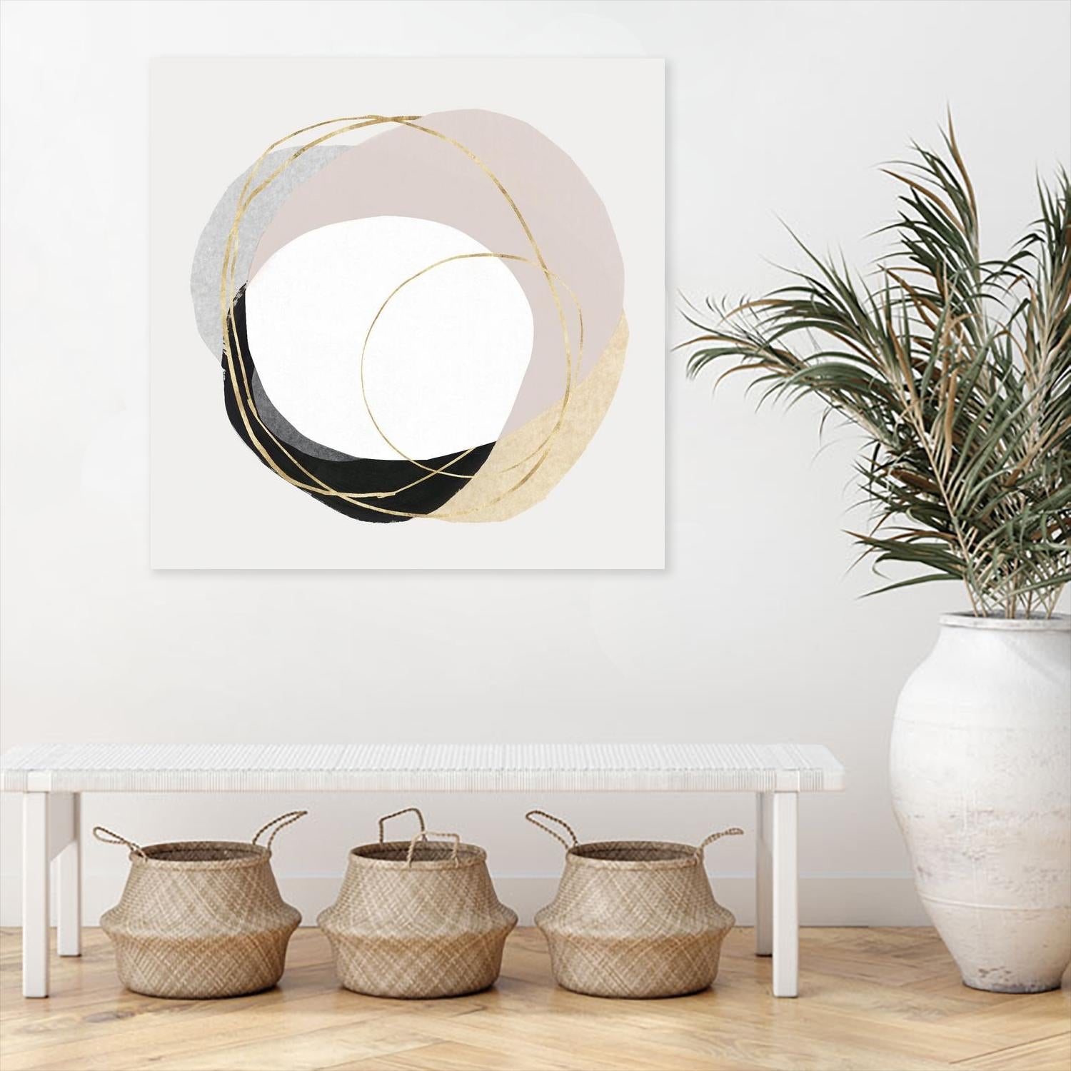 Ring of Gold II by PI Studio on GIANT ART - gold abstract abstract