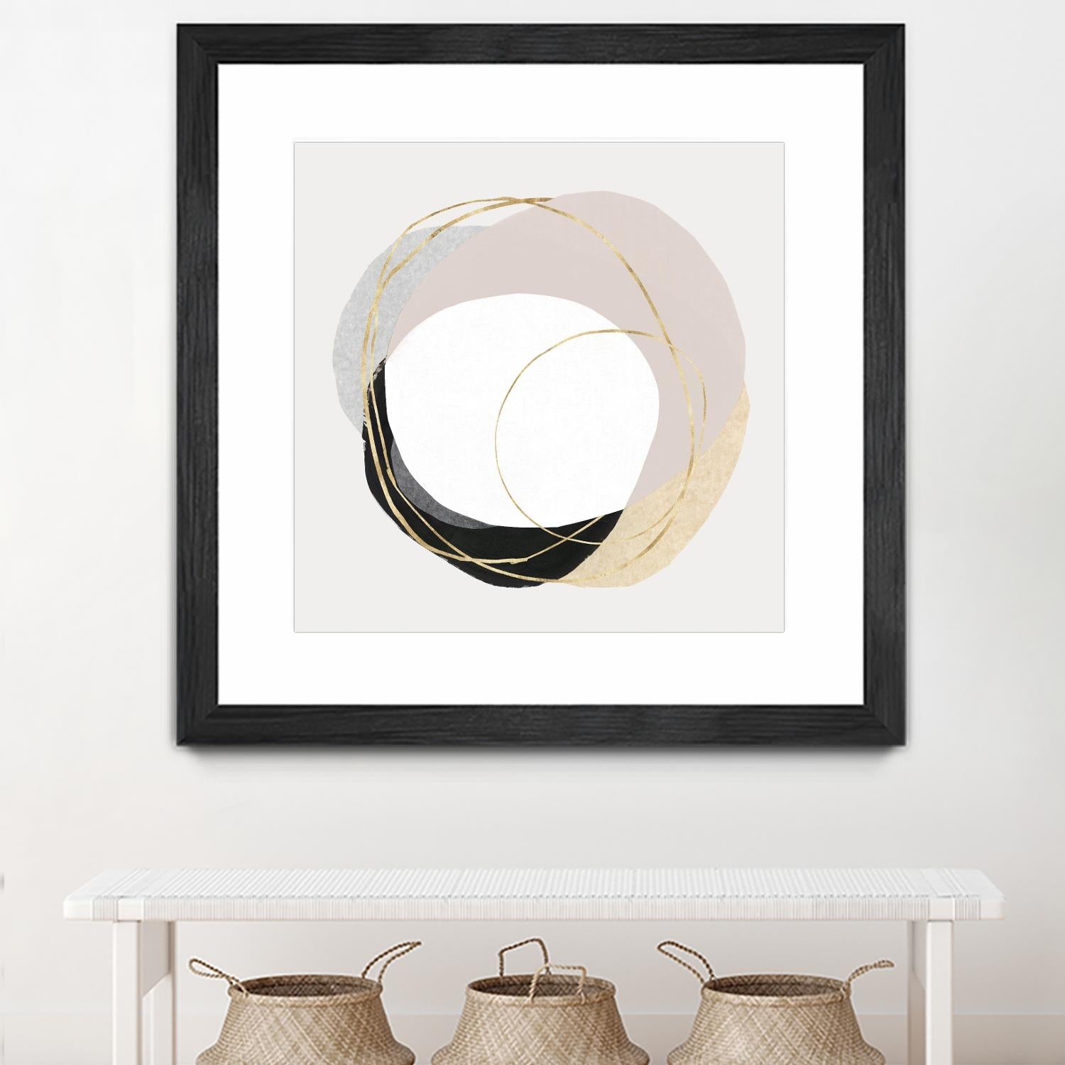 Ring of Gold II by PI Studio on GIANT ART - gold abstract abstract