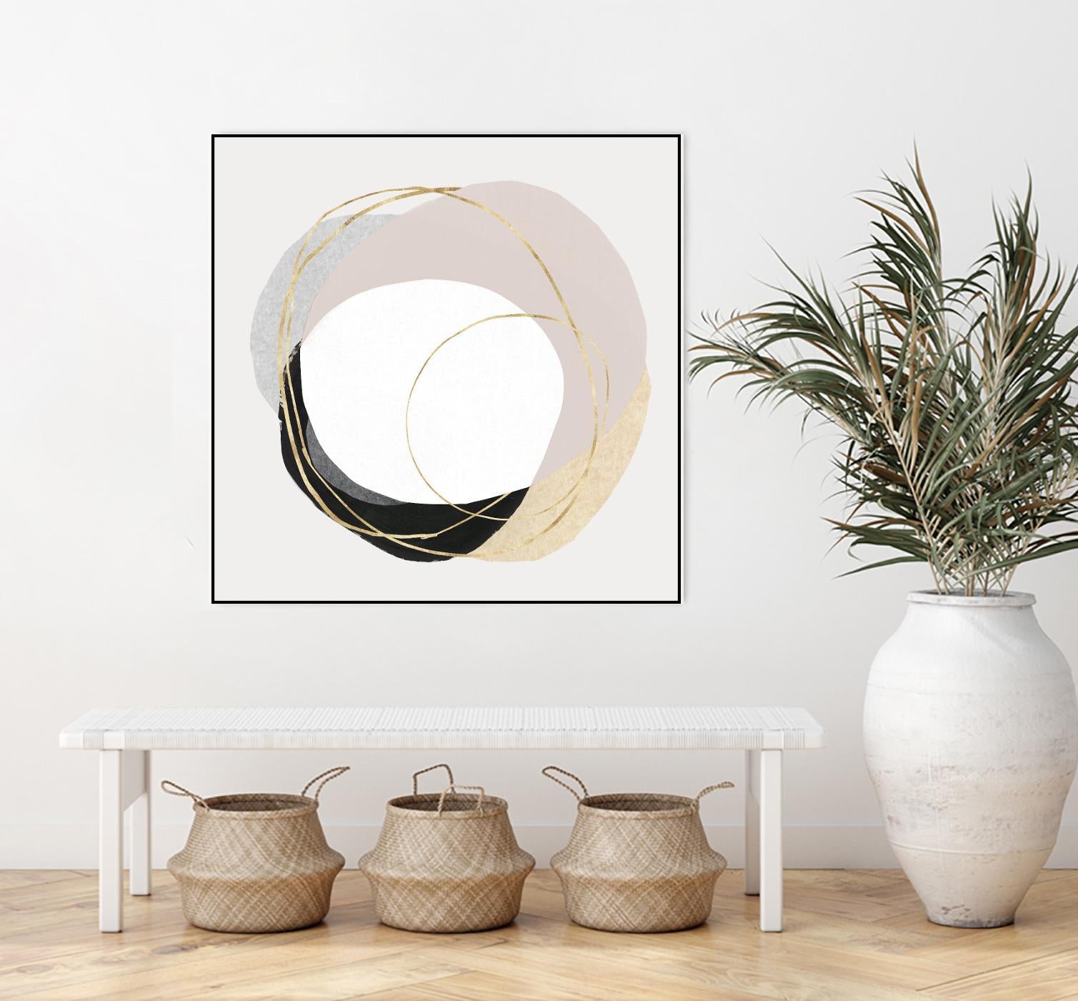 Ring of Gold II by PI Studio on GIANT ART - gold abstract abstract