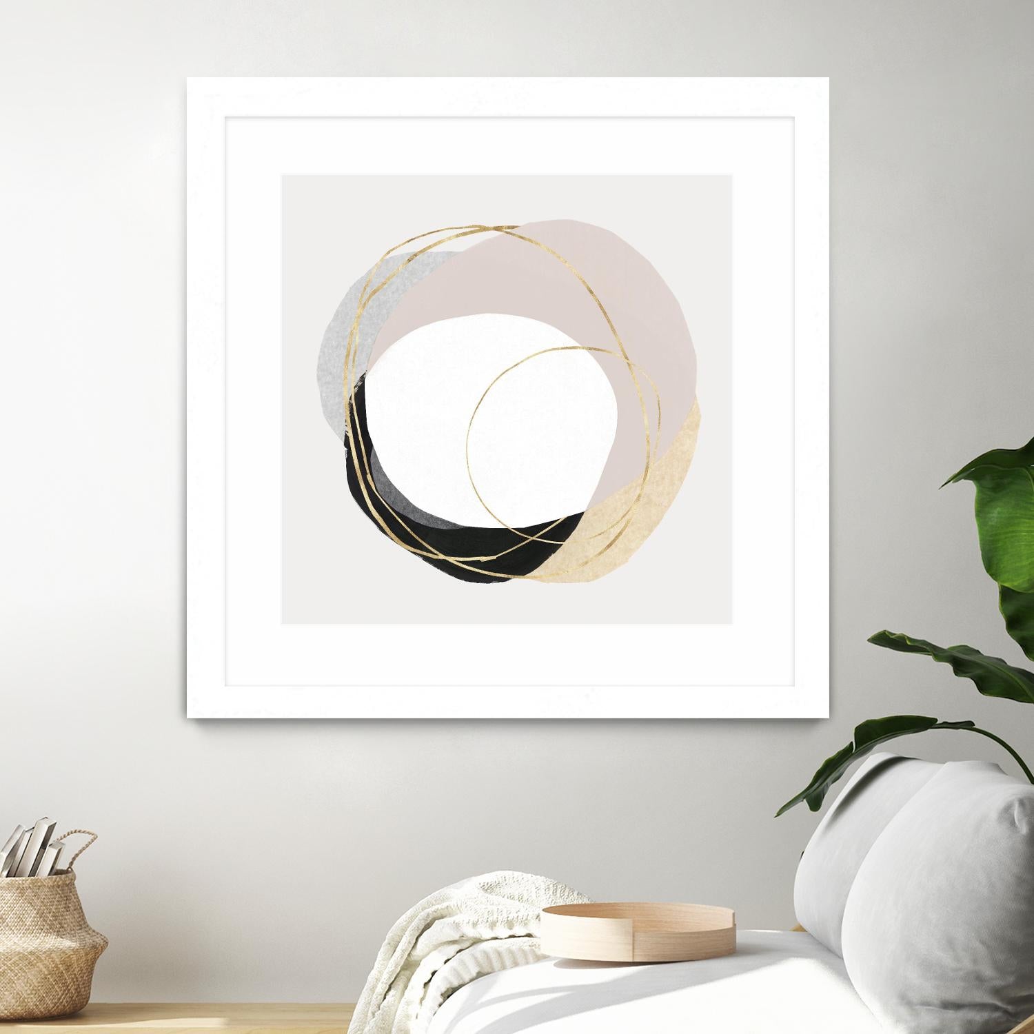 Ring of Gold II by PI Studio on GIANT ART - gold abstract abstract
