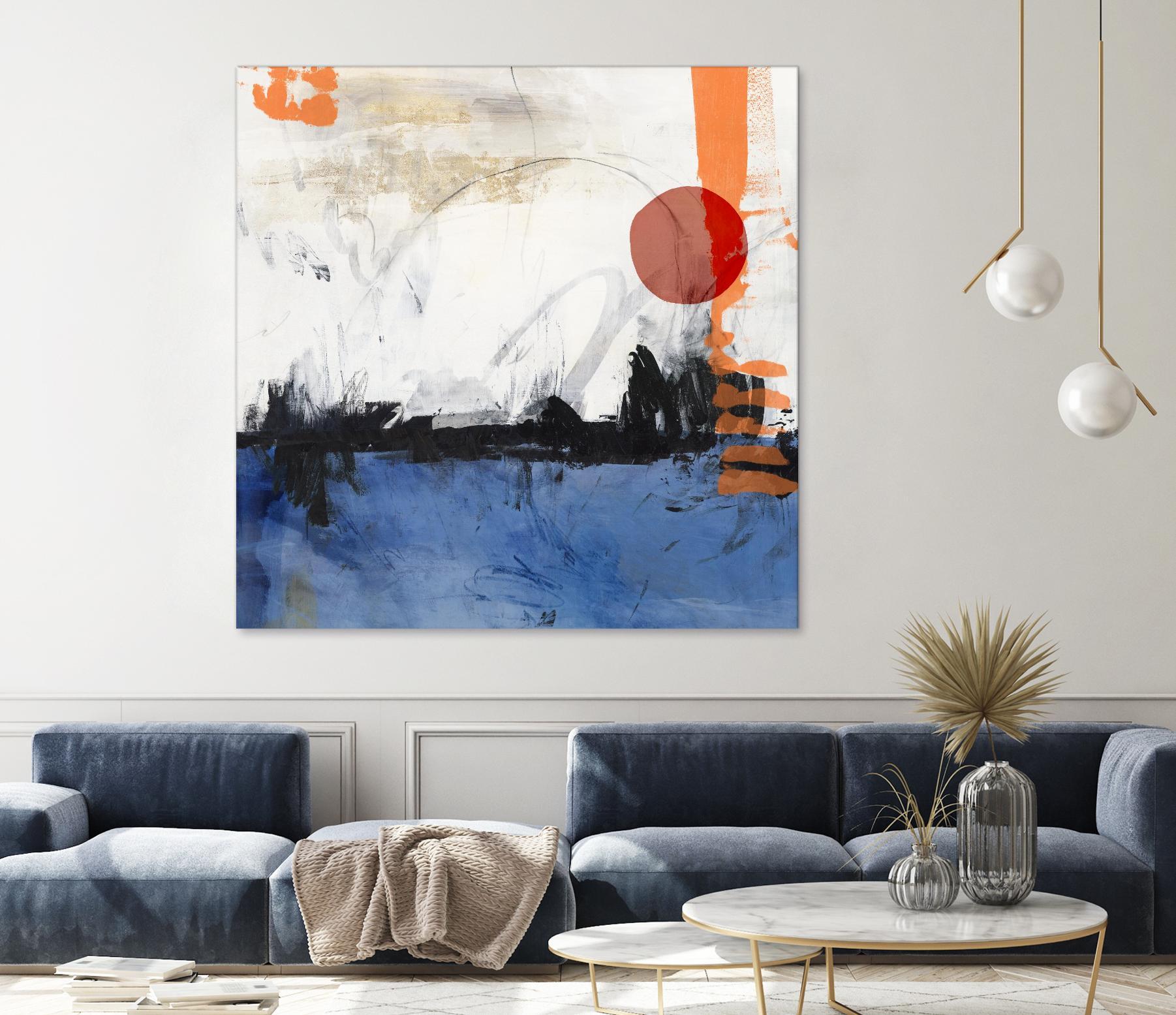 Midnight Rise I by PI Studio on GIANT ART - orange abstract abstract