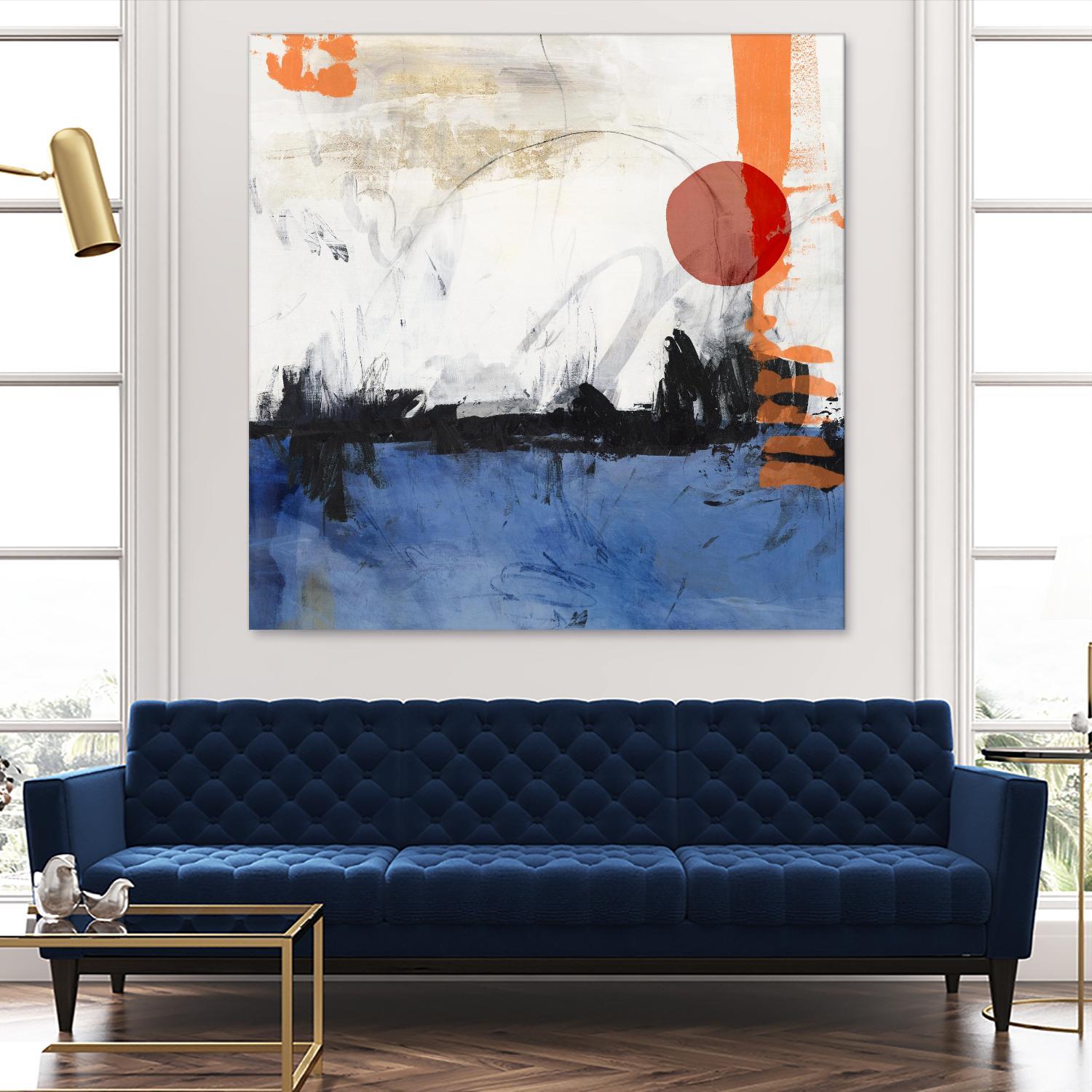 Midnight Rise I by PI Studio on GIANT ART - orange abstract abstract