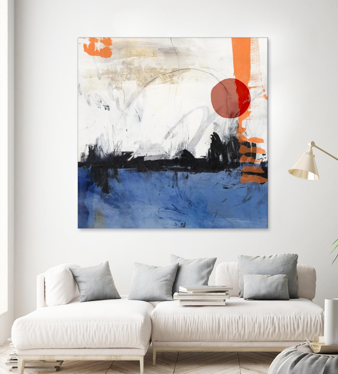 Midnight Rise I by PI Studio on GIANT ART - orange abstract abstract