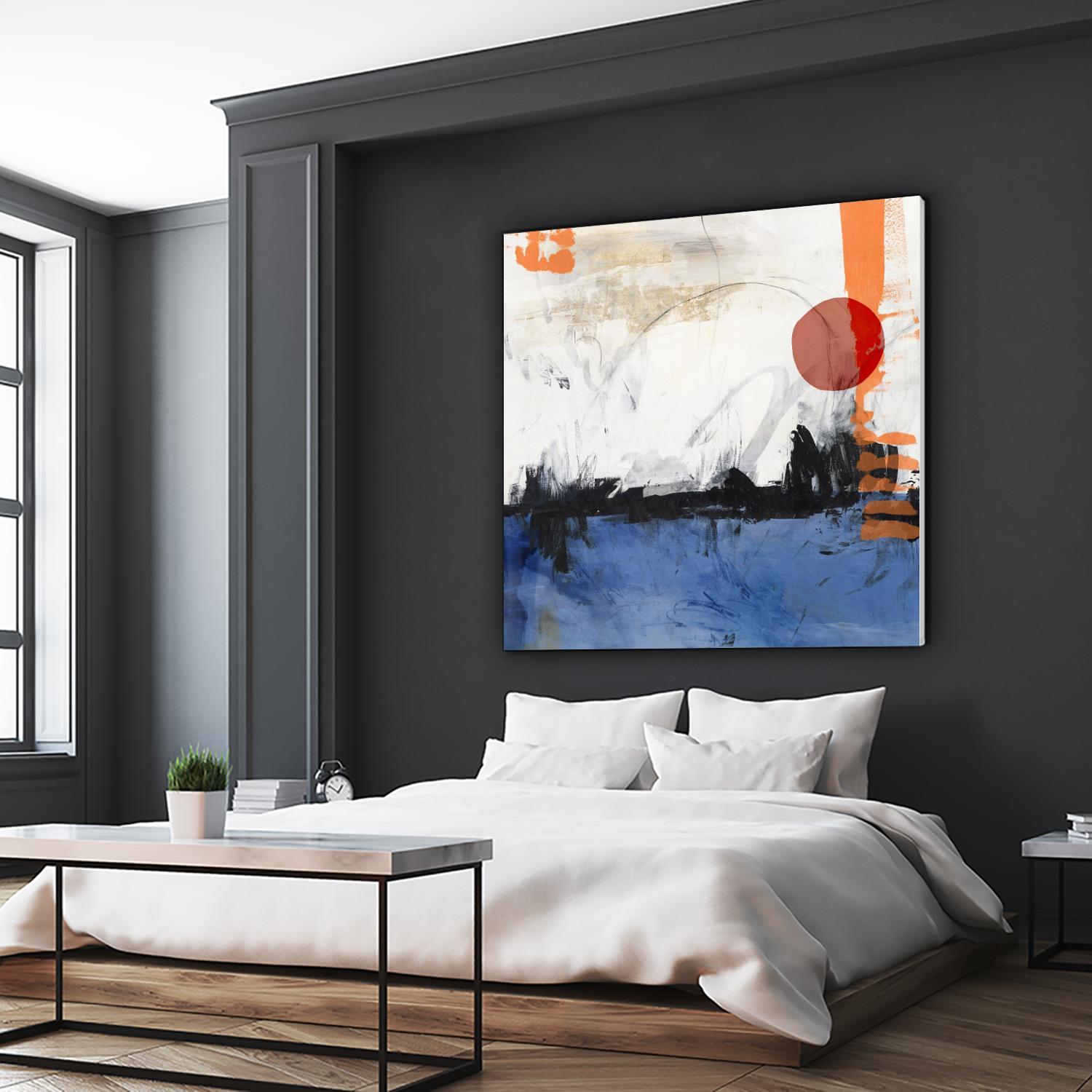 Midnight Rise I by PI Studio on GIANT ART - orange abstract abstract