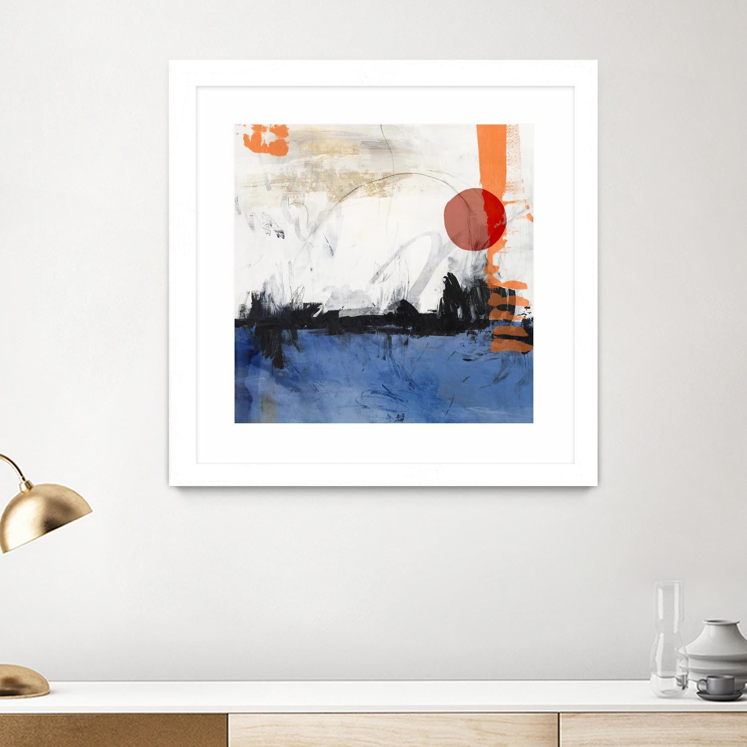 Midnight Rise I by PI Studio on GIANT ART - orange abstract abstract