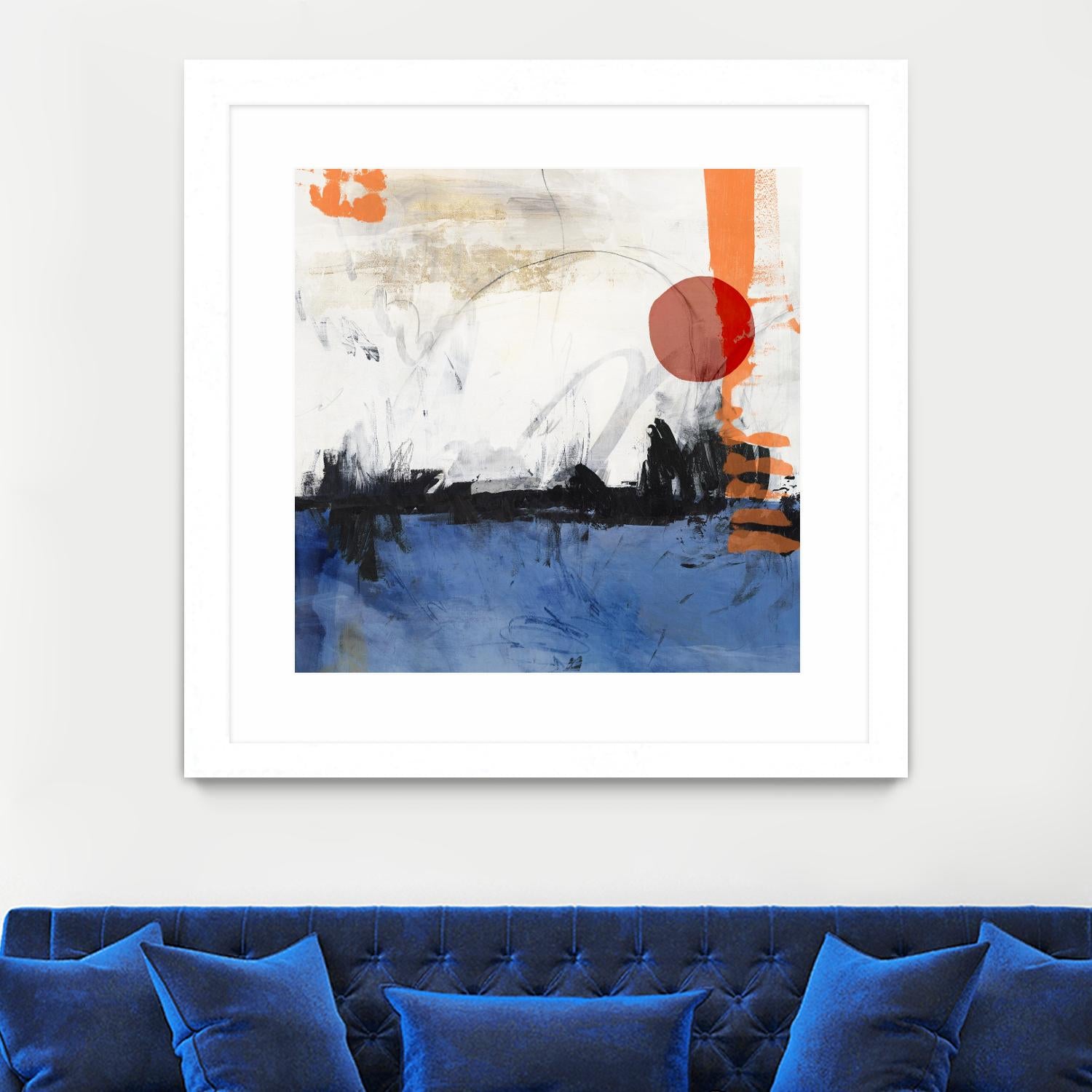 Midnight Rise I by PI Studio on GIANT ART - orange abstract abstract