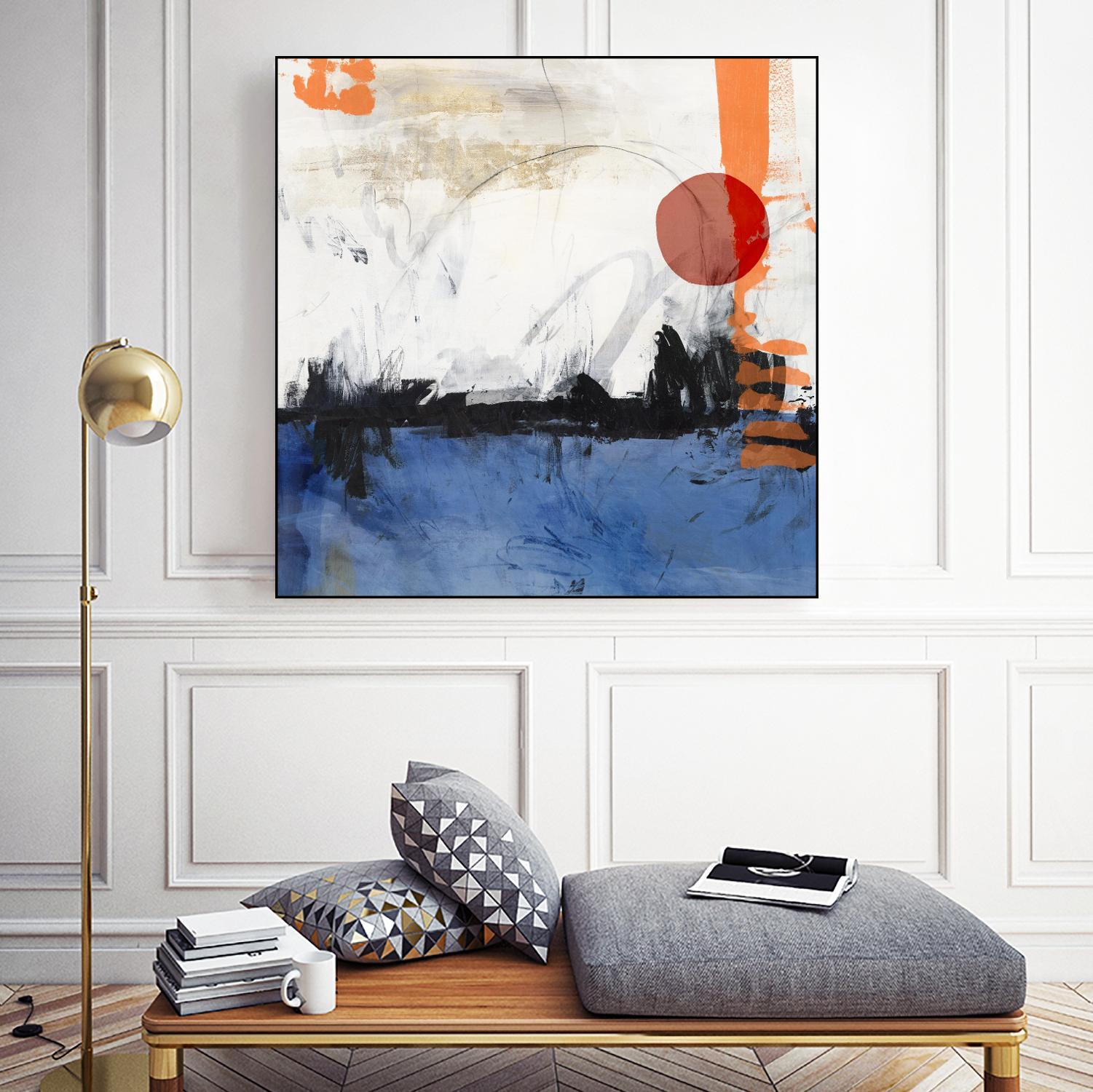 Midnight Rise I by PI Studio on GIANT ART - orange abstract abstract