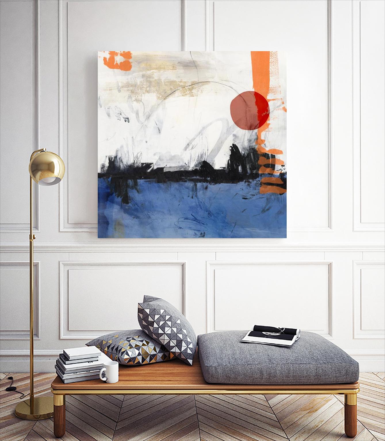 Midnight Rise I by PI Studio on GIANT ART - orange abstract abstract