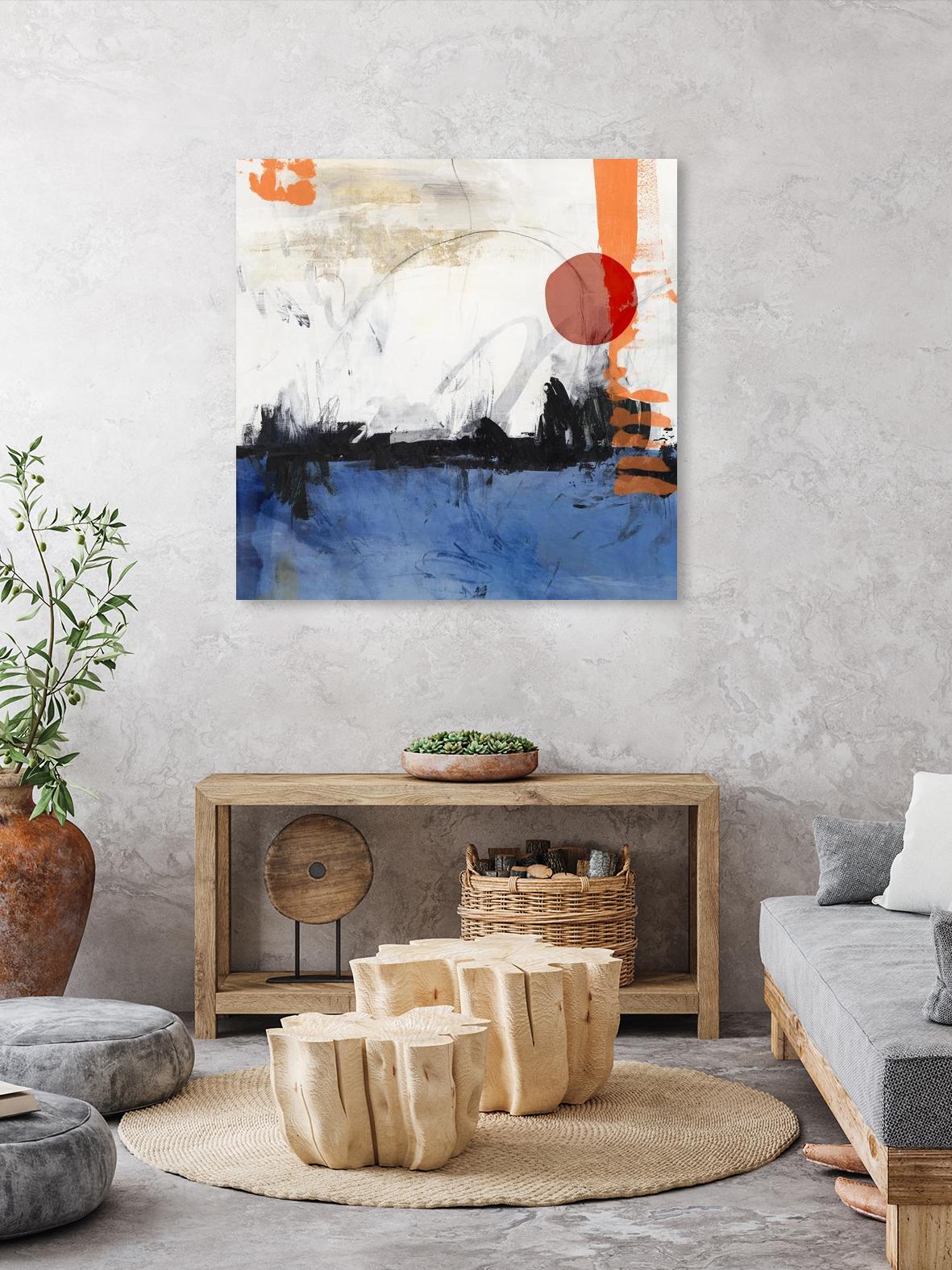 Midnight Rise I by PI Studio on GIANT ART - orange abstract abstract