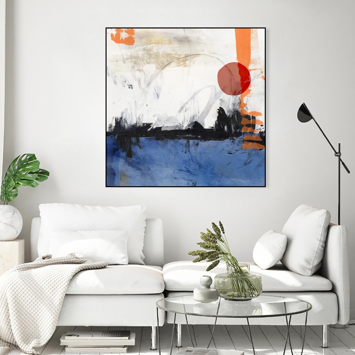 Midnight Rise I by PI Studio on GIANT ART - orange abstract abstract