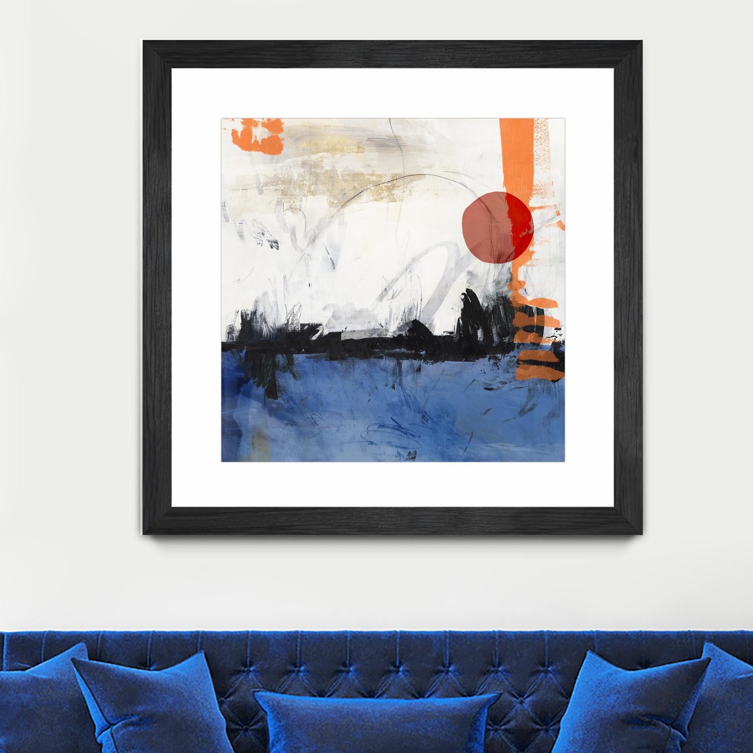 Midnight Rise I by PI Studio on GIANT ART - orange abstract abstract