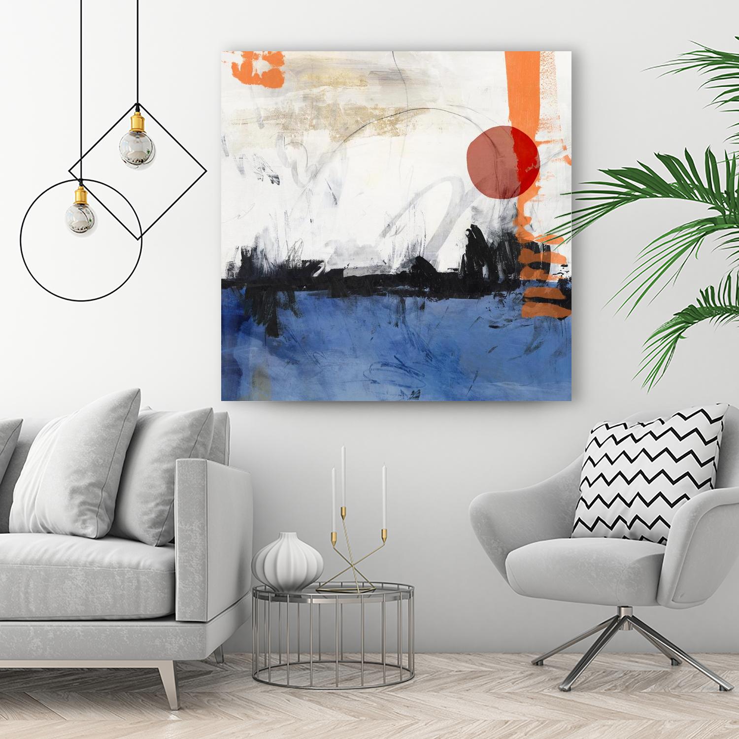 Midnight Rise I by PI Studio on GIANT ART - orange abstract abstract