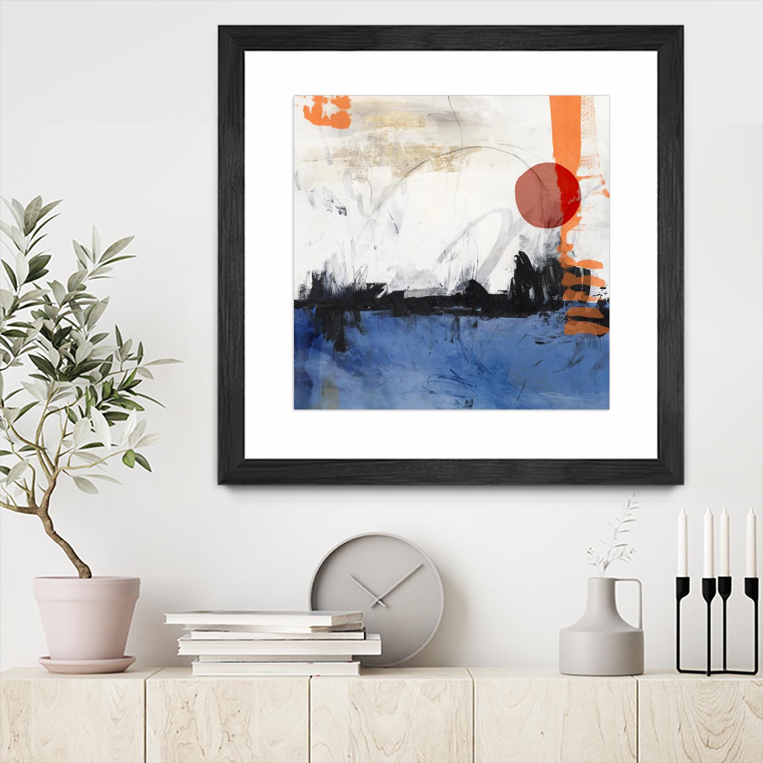 Midnight Rise I by PI Studio on GIANT ART - orange abstract abstract