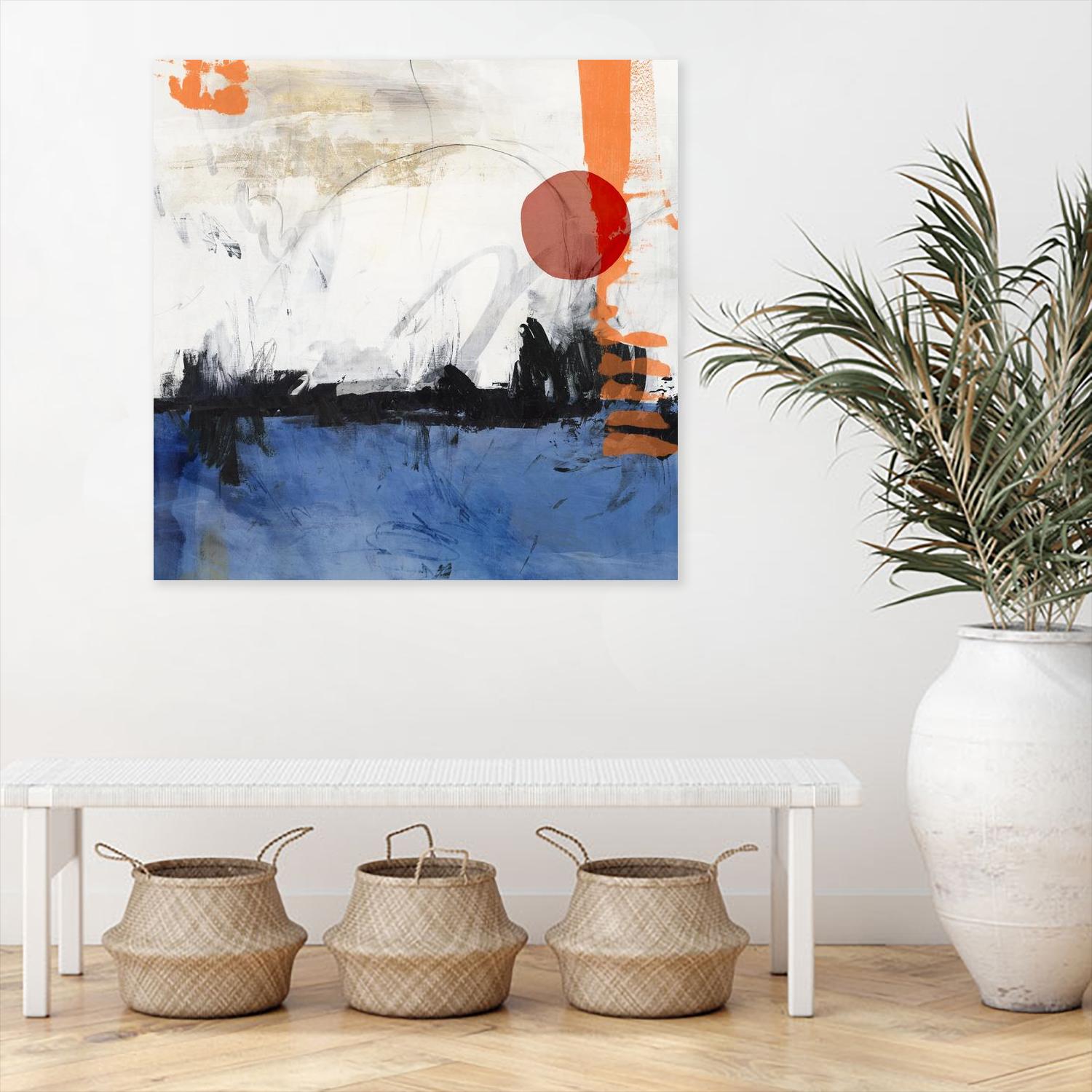 Midnight Rise I by PI Studio on GIANT ART - orange abstract abstract