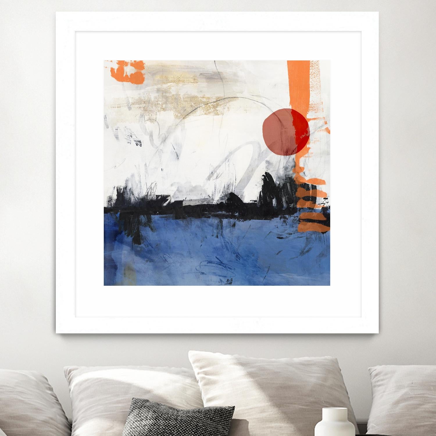 Midnight Rise I by PI Studio on GIANT ART - orange abstract abstract