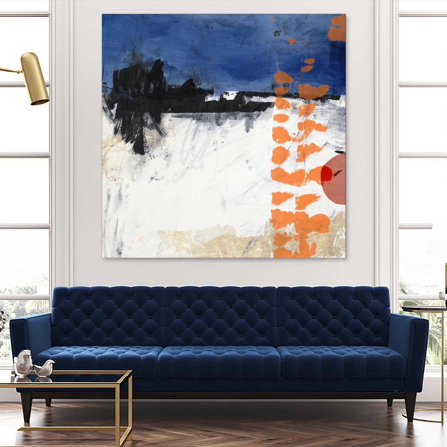 Midnight Rise II by PI Studio on GIANT ART - orange abstract abstract