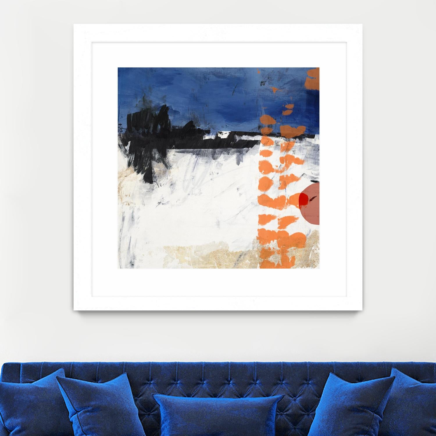Midnight Rise II by PI Studio on GIANT ART - orange abstract abstract