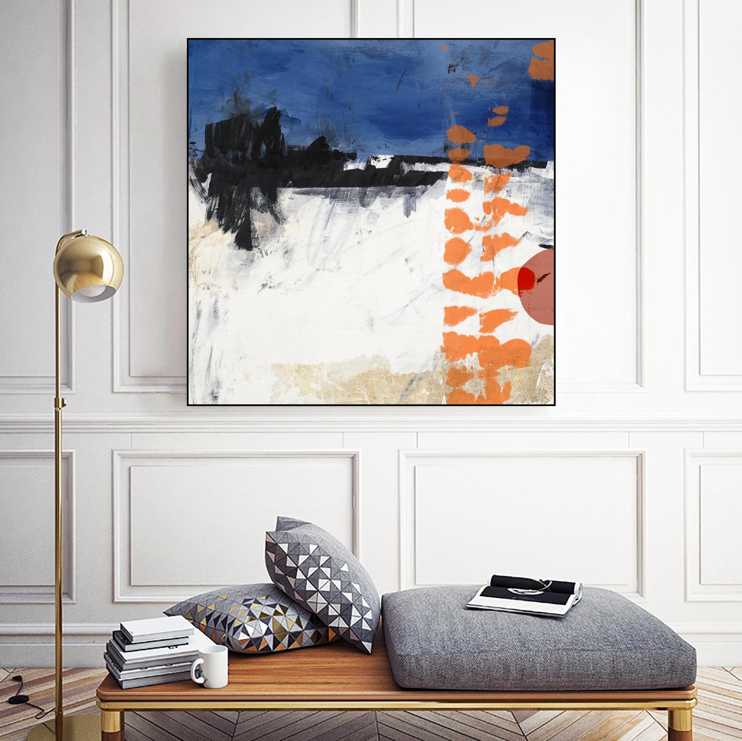 Midnight Rise II by PI Studio on GIANT ART - orange abstract abstract