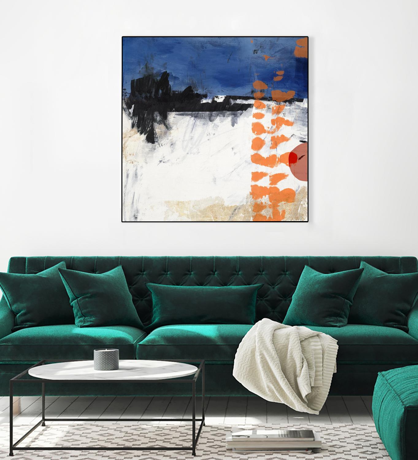 Midnight Rise II by PI Studio on GIANT ART - orange abstract abstract