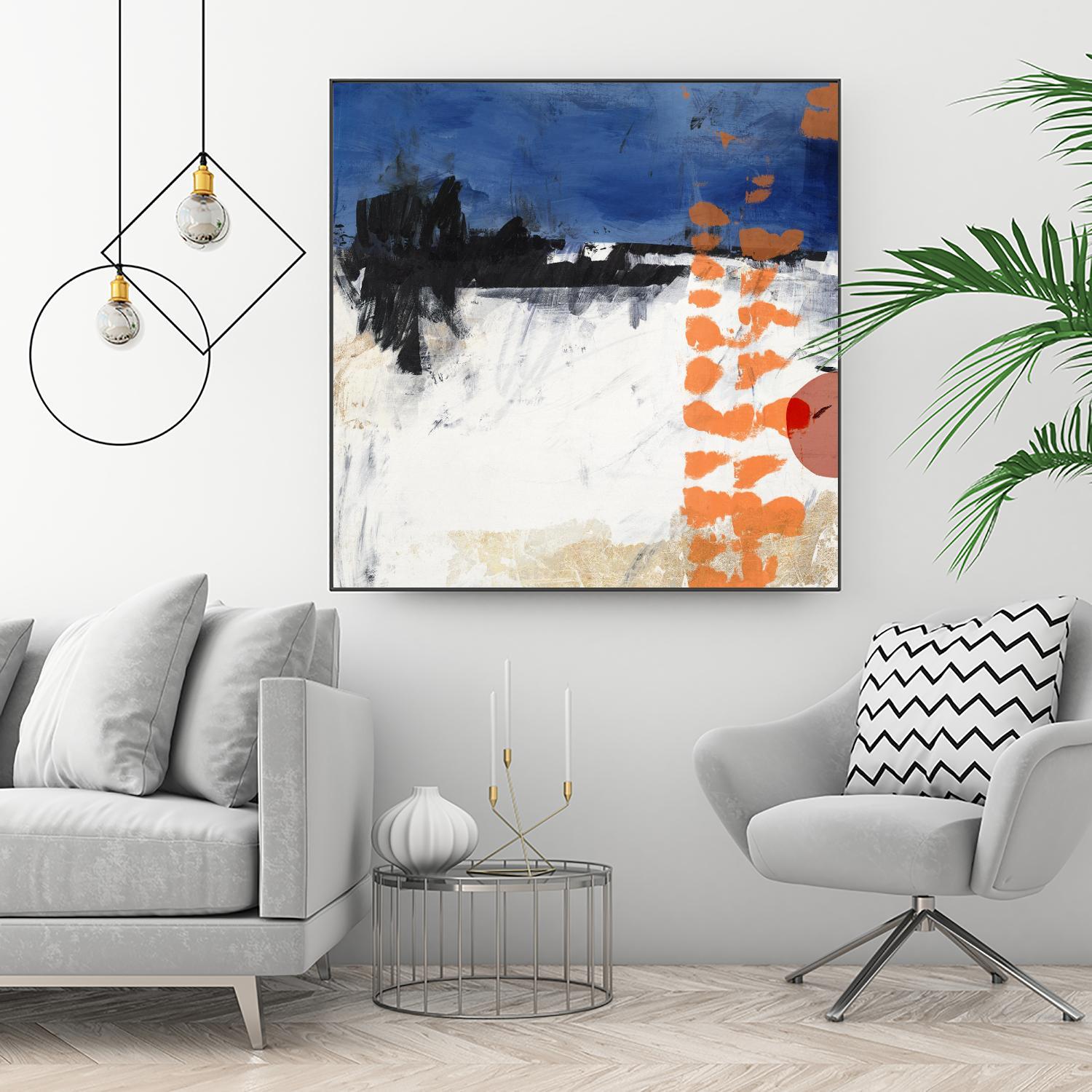 Midnight Rise II by PI Studio on GIANT ART - orange abstract abstract