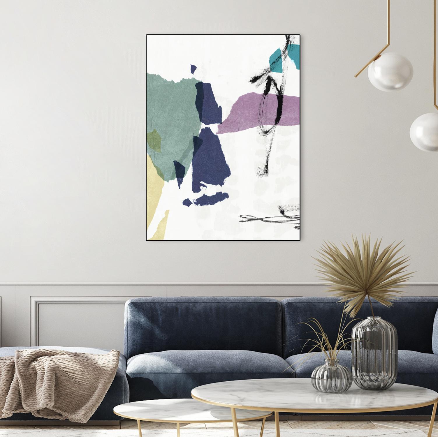 Grapeseed I by PI Studio on GIANT ART - green abstract abstract