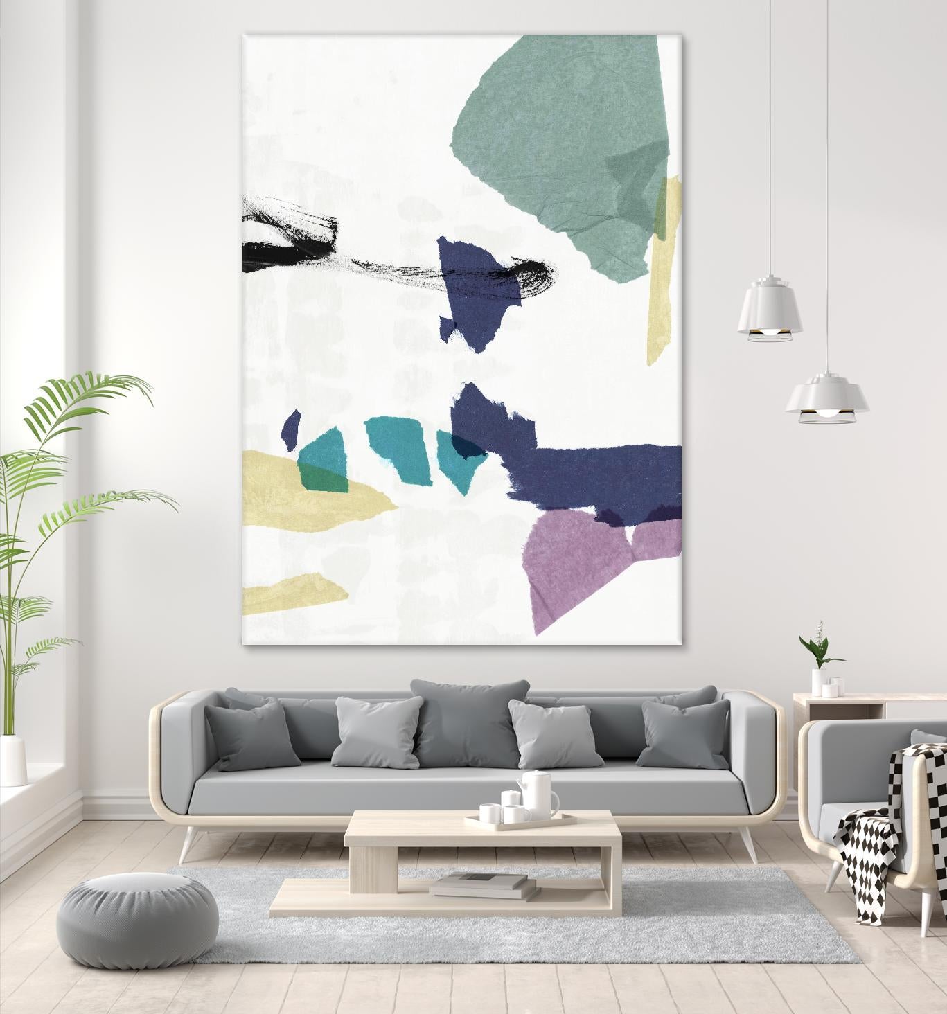 Grapeseed II by PI Studio on GIANT ART - green abstract abstract