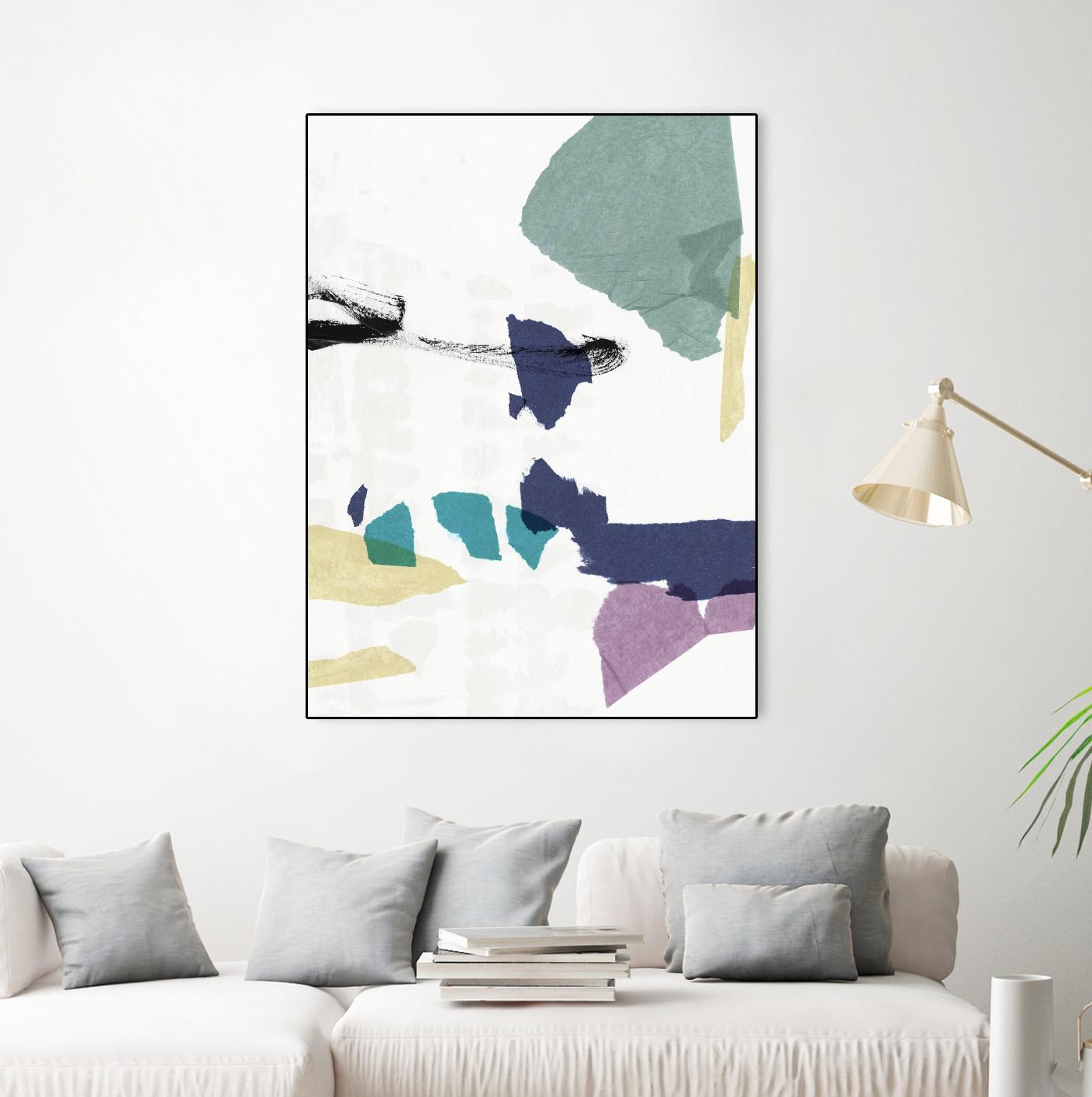 Grapeseed II by PI Studio on GIANT ART - green abstract abstract