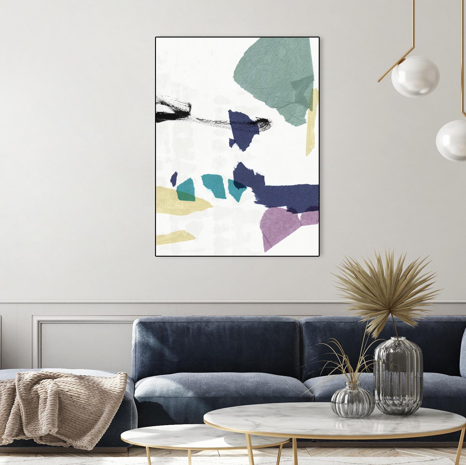 Grapeseed II by PI Studio on GIANT ART - green abstract abstract