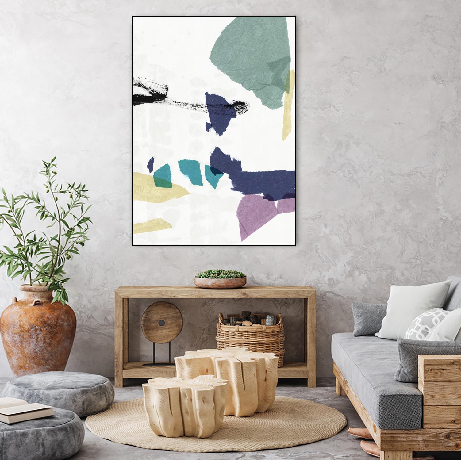 Grapeseed II by PI Studio on GIANT ART - green abstract abstract