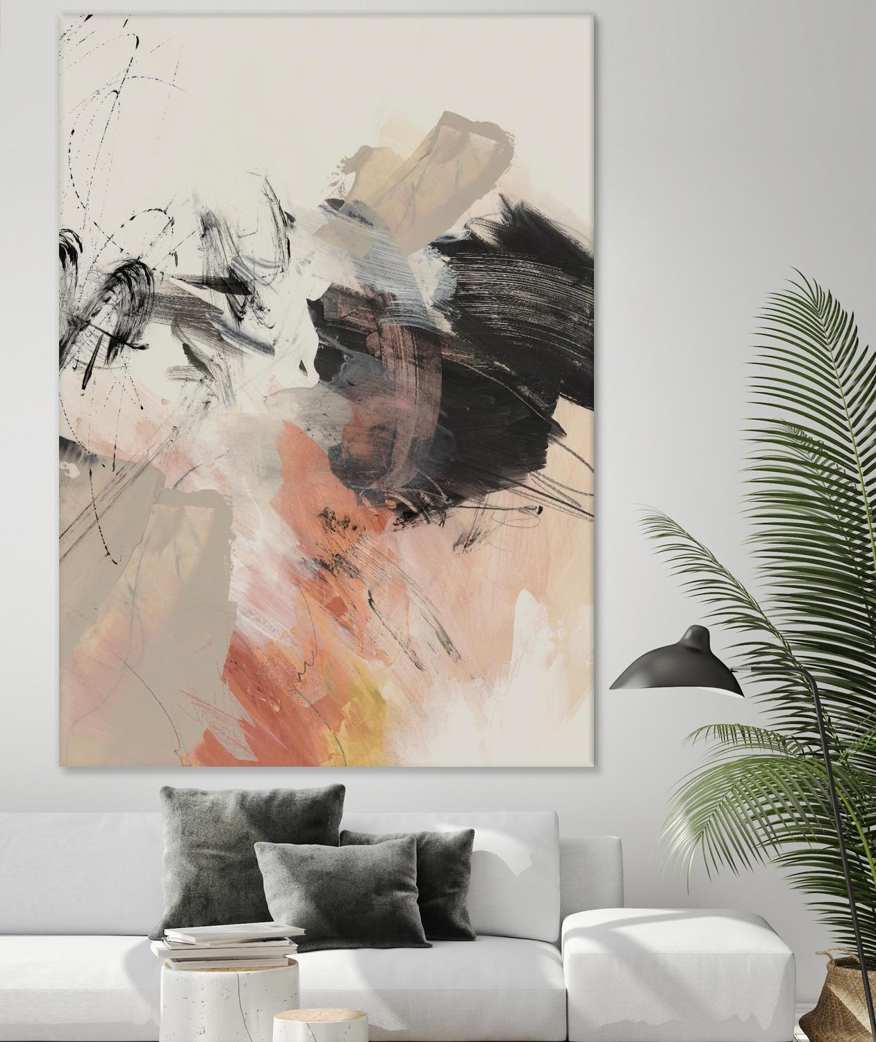 Grapefruit II by PI Studio on GIANT ART - beige abstract abstract