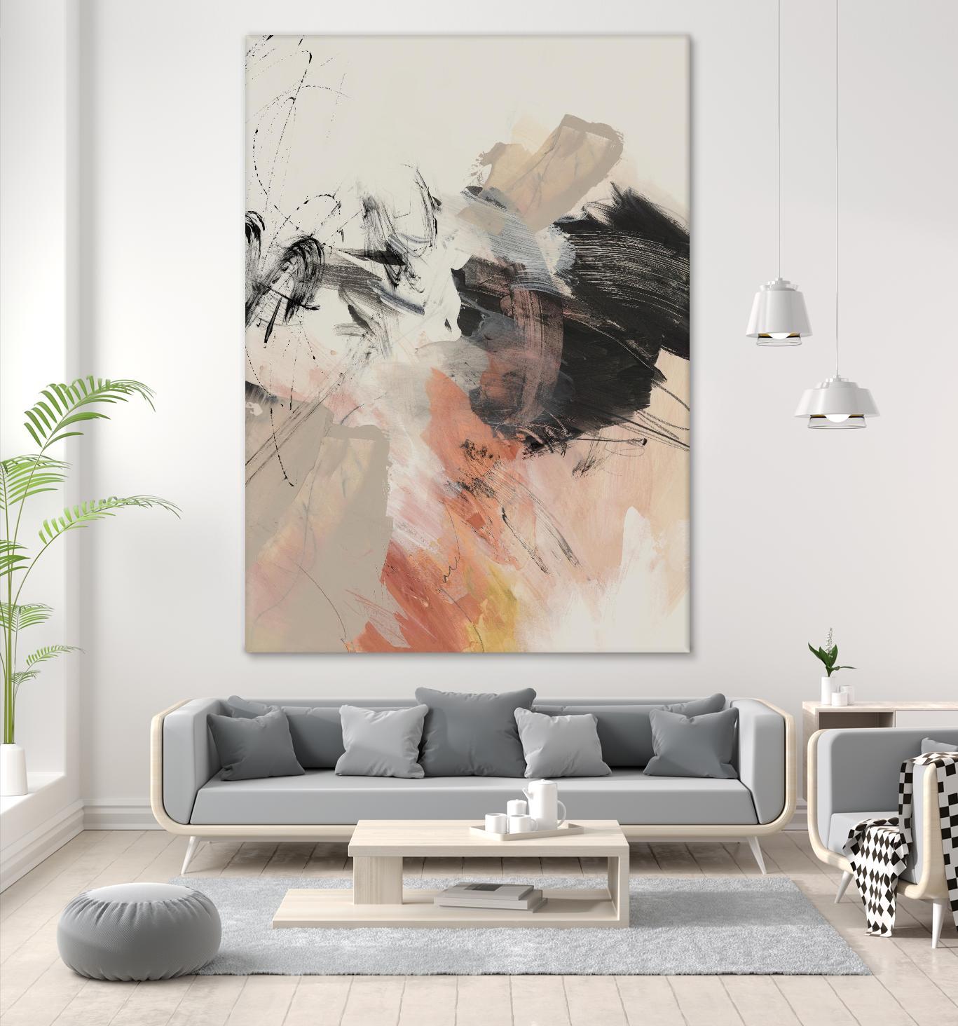 Grapefruit II by PI Studio on GIANT ART - beige abstract abstract