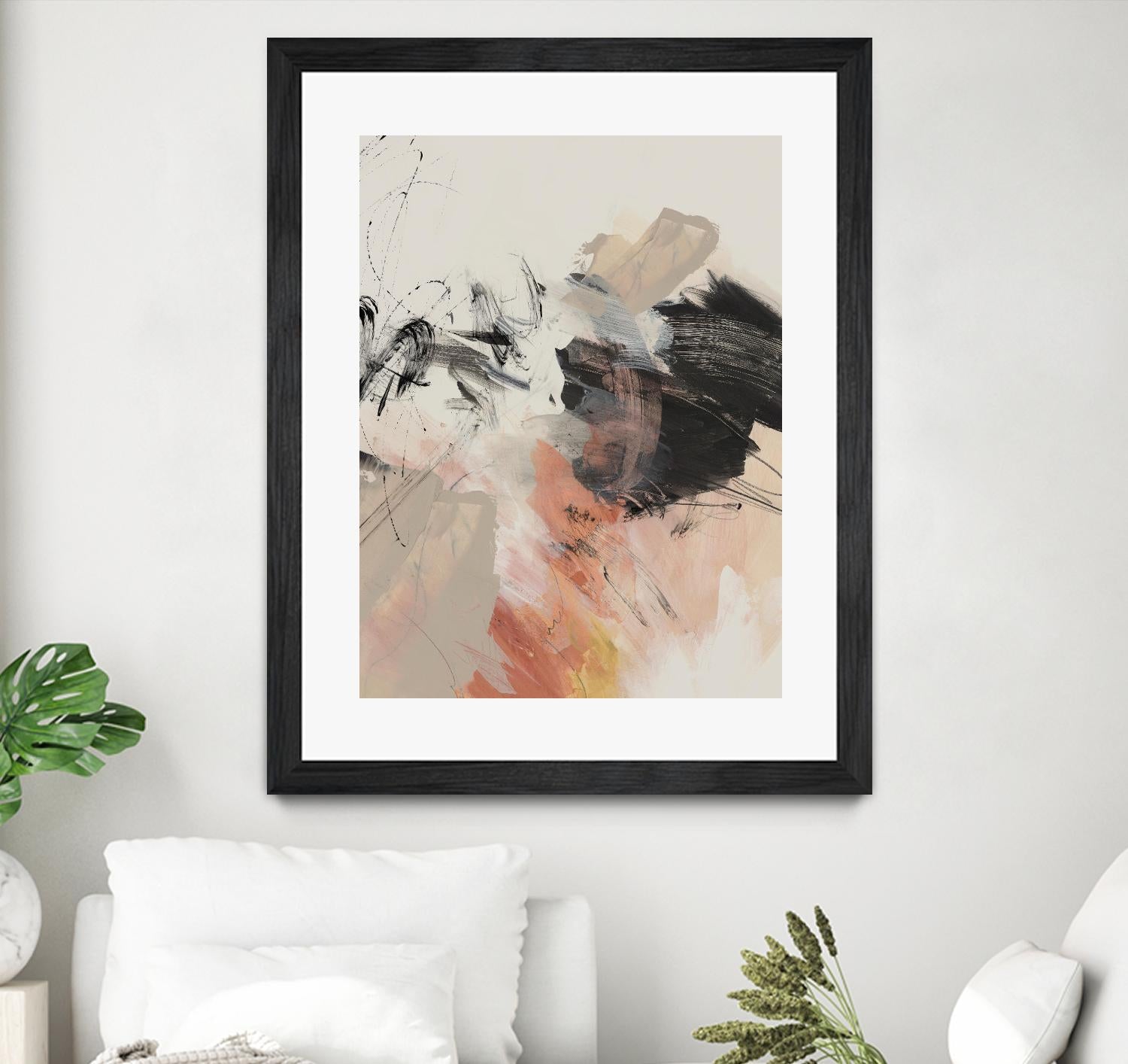 Grapefruit II by PI Studio on GIANT ART - beige abstract abstract