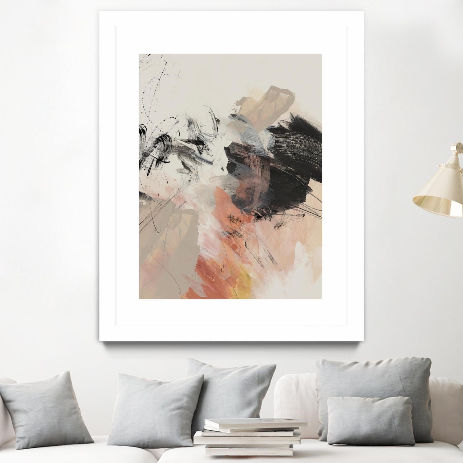 Grapefruit II by PI Studio on GIANT ART - beige abstract abstract