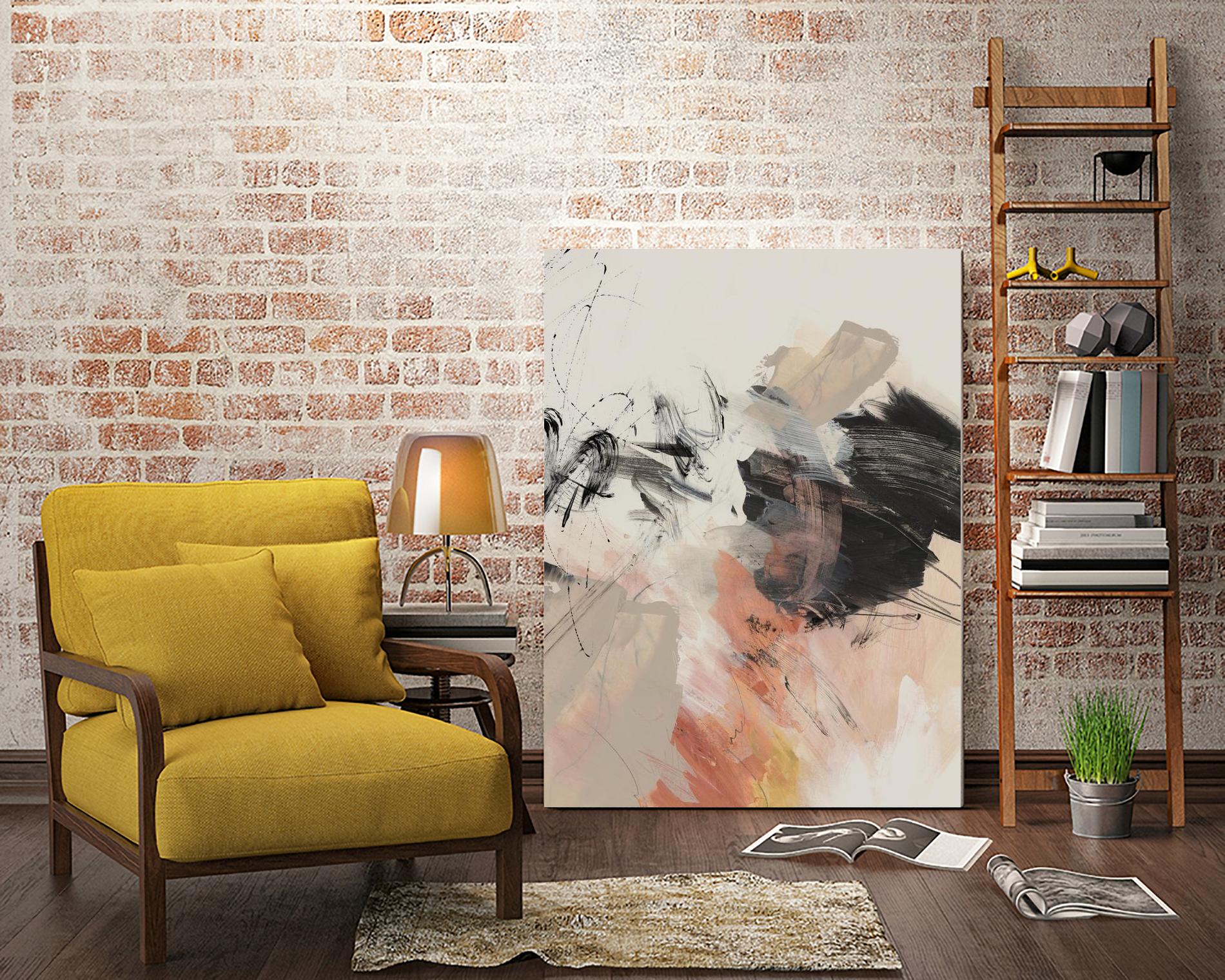 Grapefruit II by PI Studio on GIANT ART - beige abstract abstract