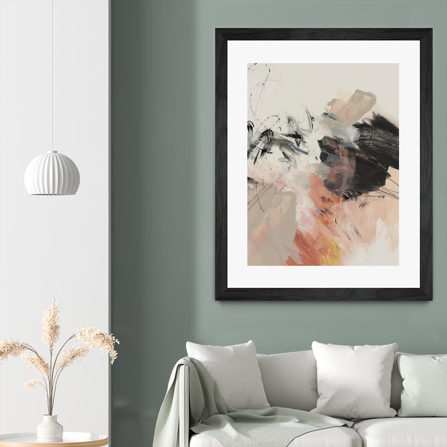 Grapefruit II by PI Studio on GIANT ART - beige abstract abstract