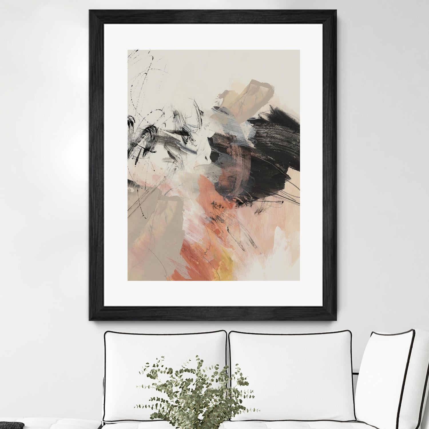 Grapefruit II by PI Studio on GIANT ART - beige abstract abstract