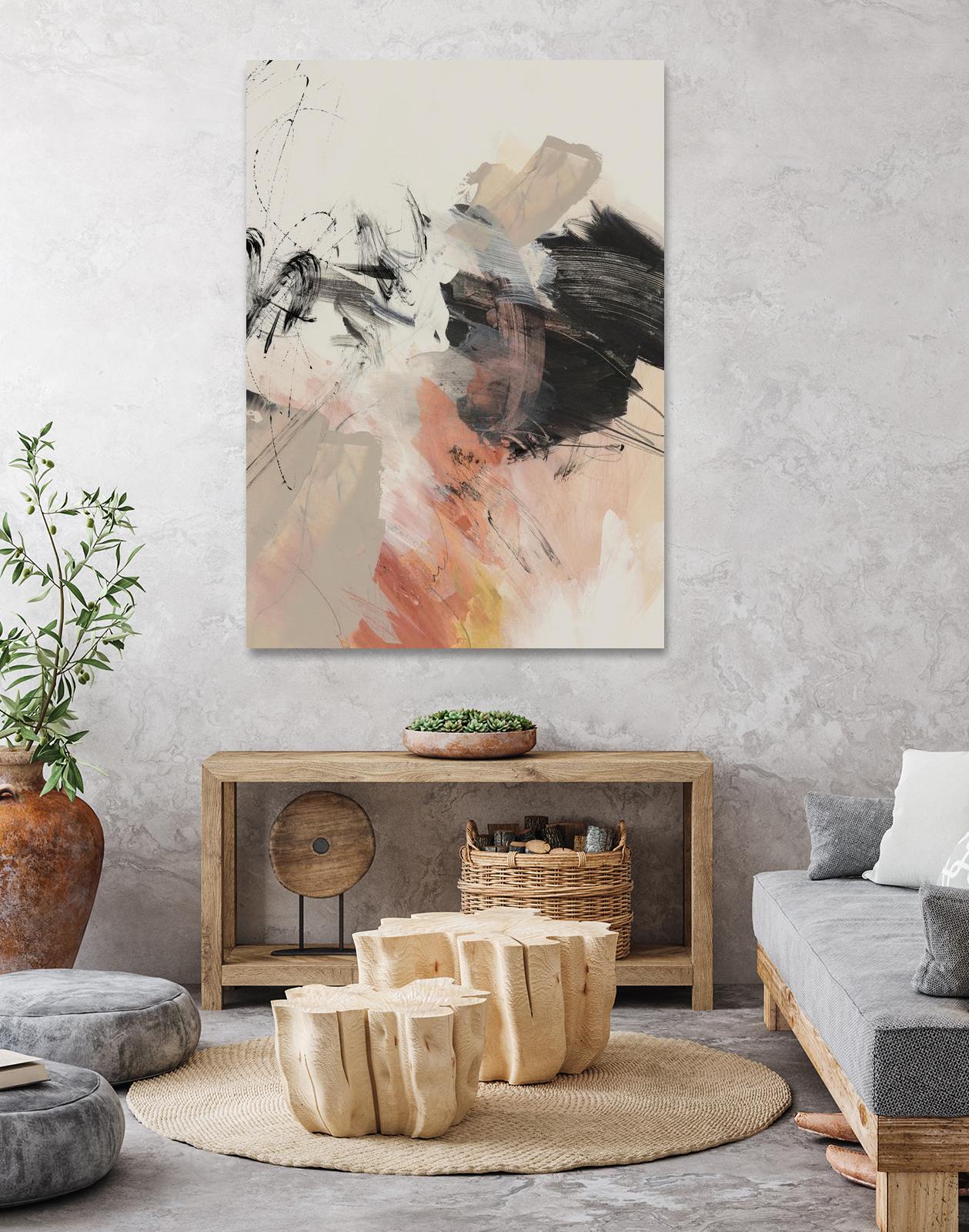 Grapefruit II by PI Studio on GIANT ART - beige abstract abstract