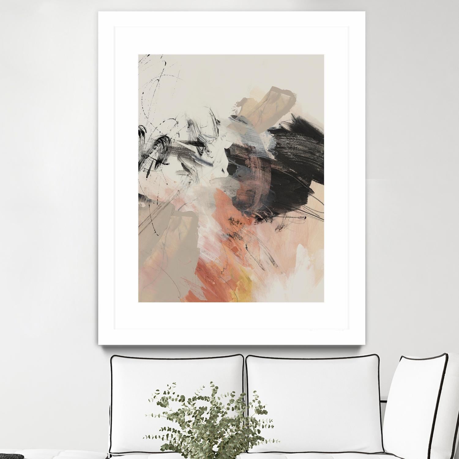 Grapefruit II by PI Studio on GIANT ART - beige abstract abstract