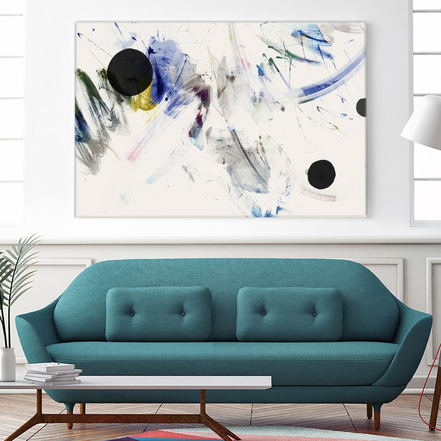 Space Oddity I by PI Studio on GIANT ART - green abstract abstract