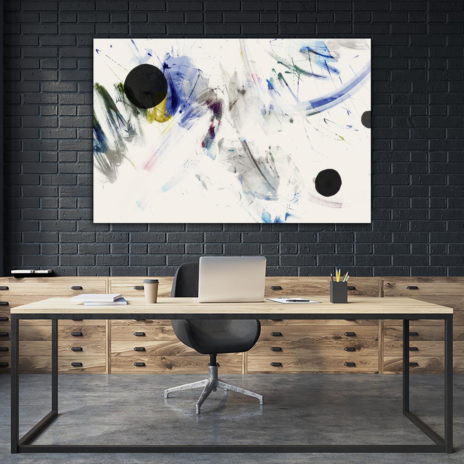 Space Oddity I by PI Studio on GIANT ART - green abstract abstract