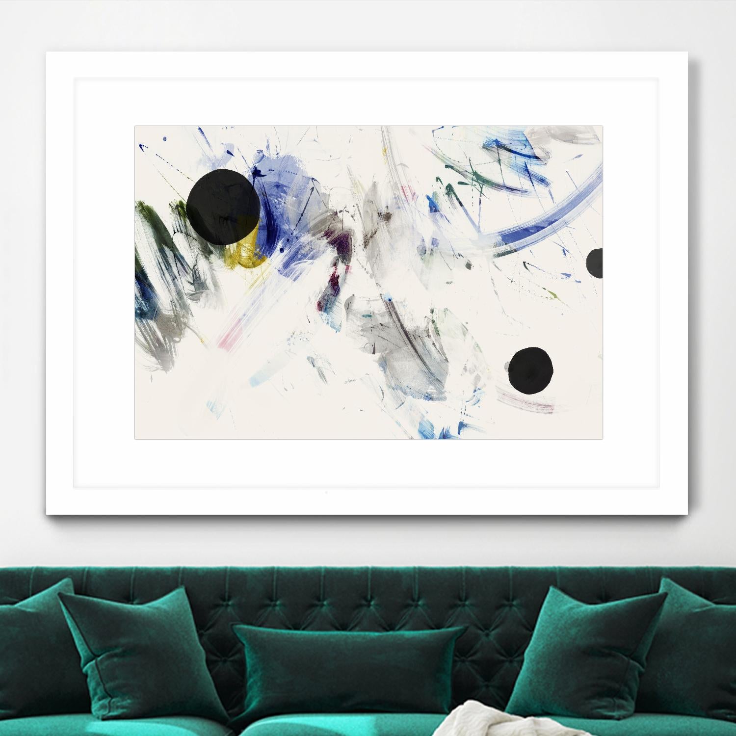 Space Oddity I by PI Studio on GIANT ART - green abstract abstract