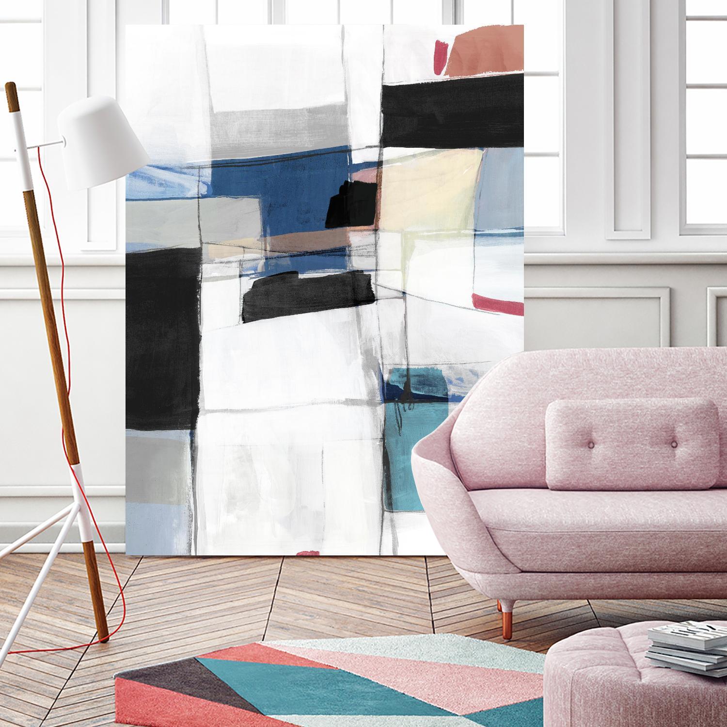 Sky Energy I by PI Studio on GIANT ART - pink abstract abstract