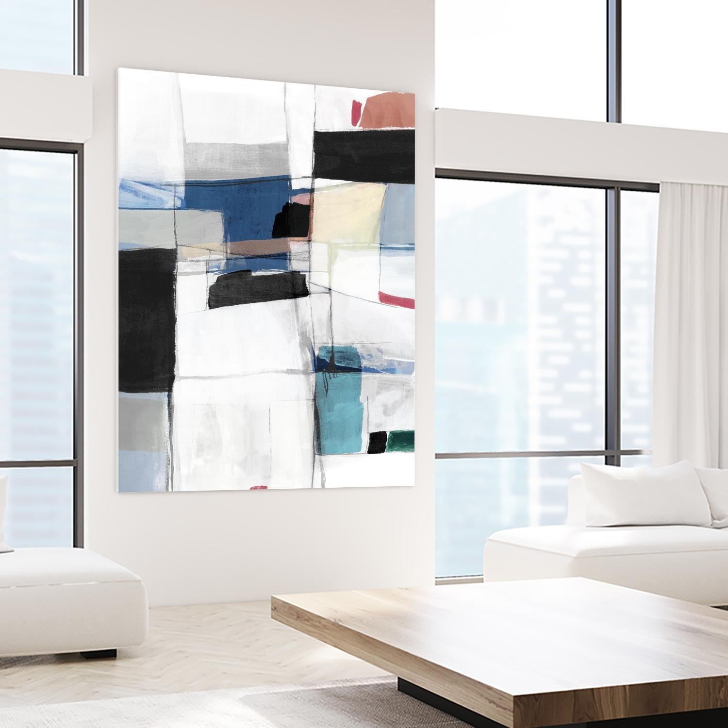 Sky Energy I by PI Studio on GIANT ART - pink abstract abstract