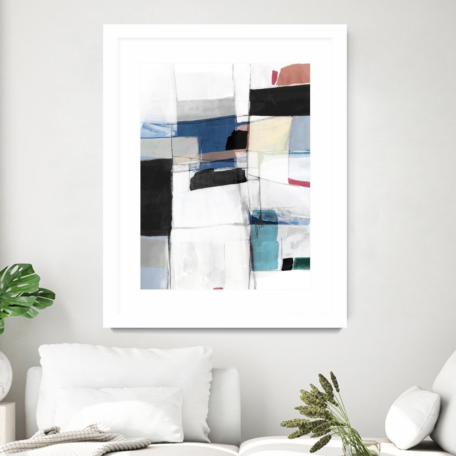 Sky Energy I by PI Studio on GIANT ART - pink abstract abstract