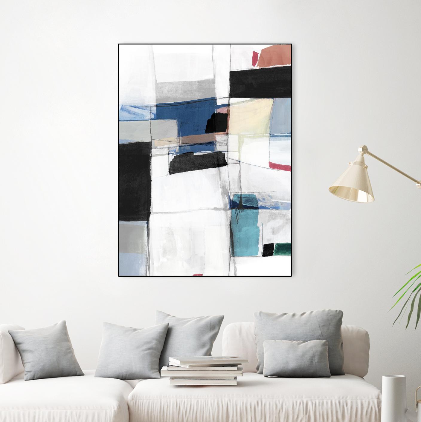 Sky Energy I by PI Studio on GIANT ART - pink abstract abstract