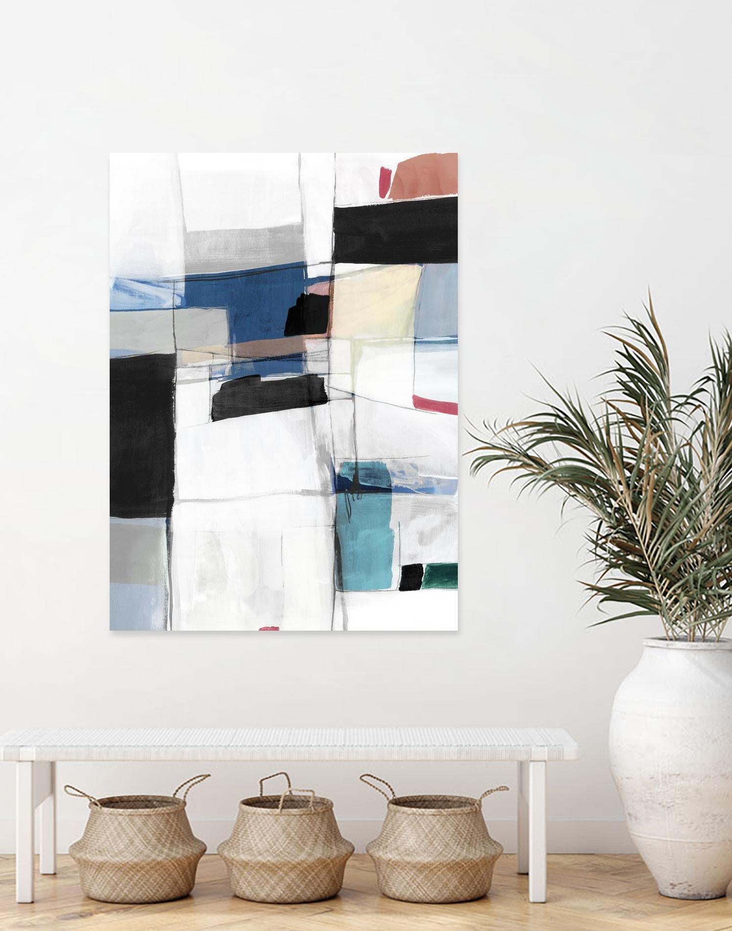 Sky Energy I by PI Studio on GIANT ART - pink abstract abstract