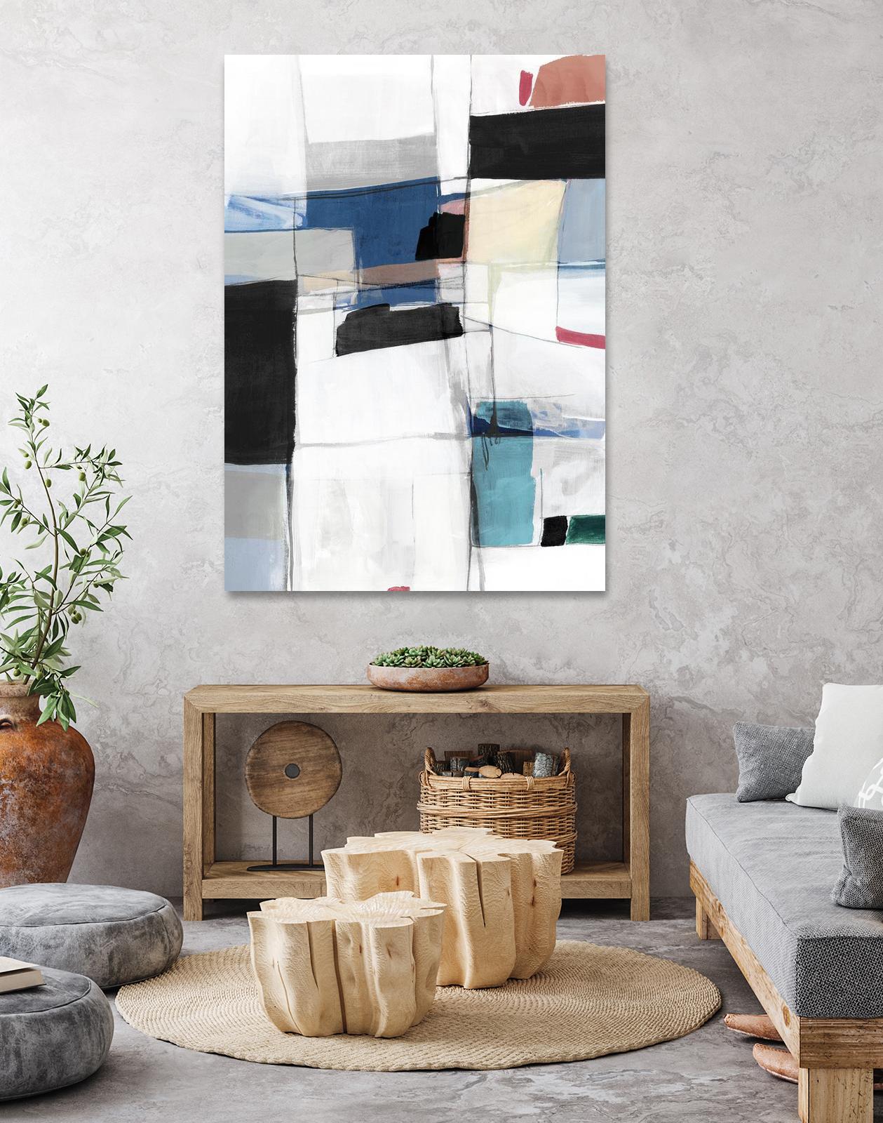 Sky Energy I by PI Studio on GIANT ART - pink abstract abstract