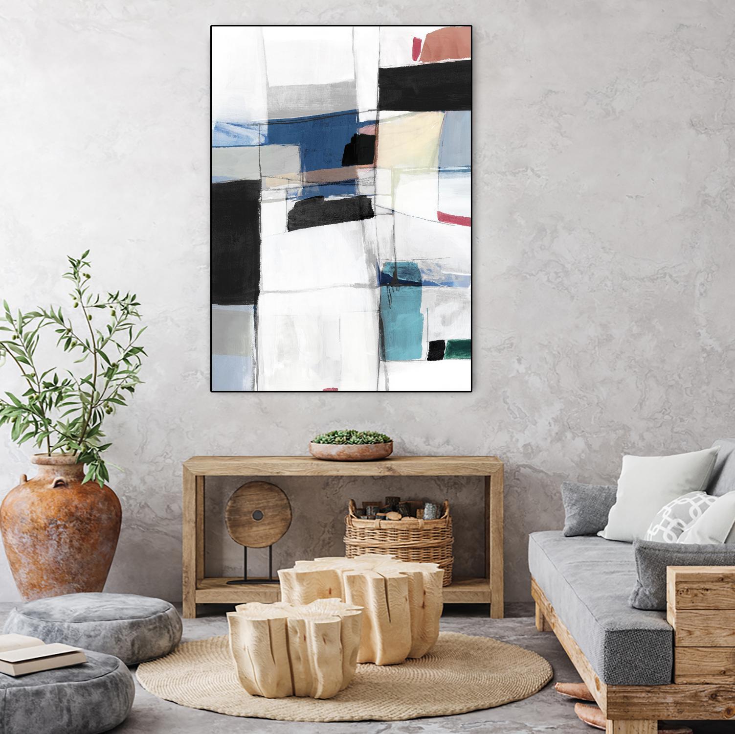 Sky Energy I by PI Studio on GIANT ART - pink abstract abstract