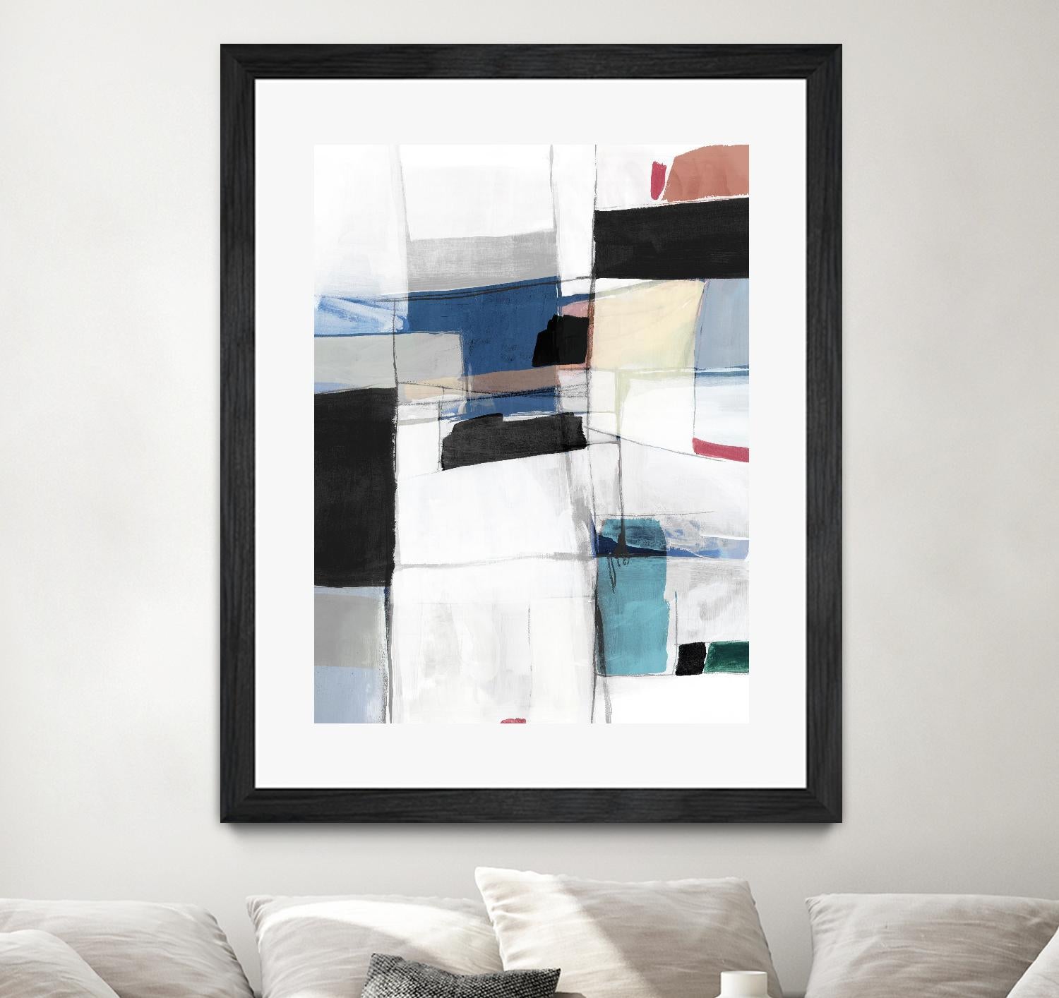 Sky Energy I by PI Studio on GIANT ART - pink abstract abstract